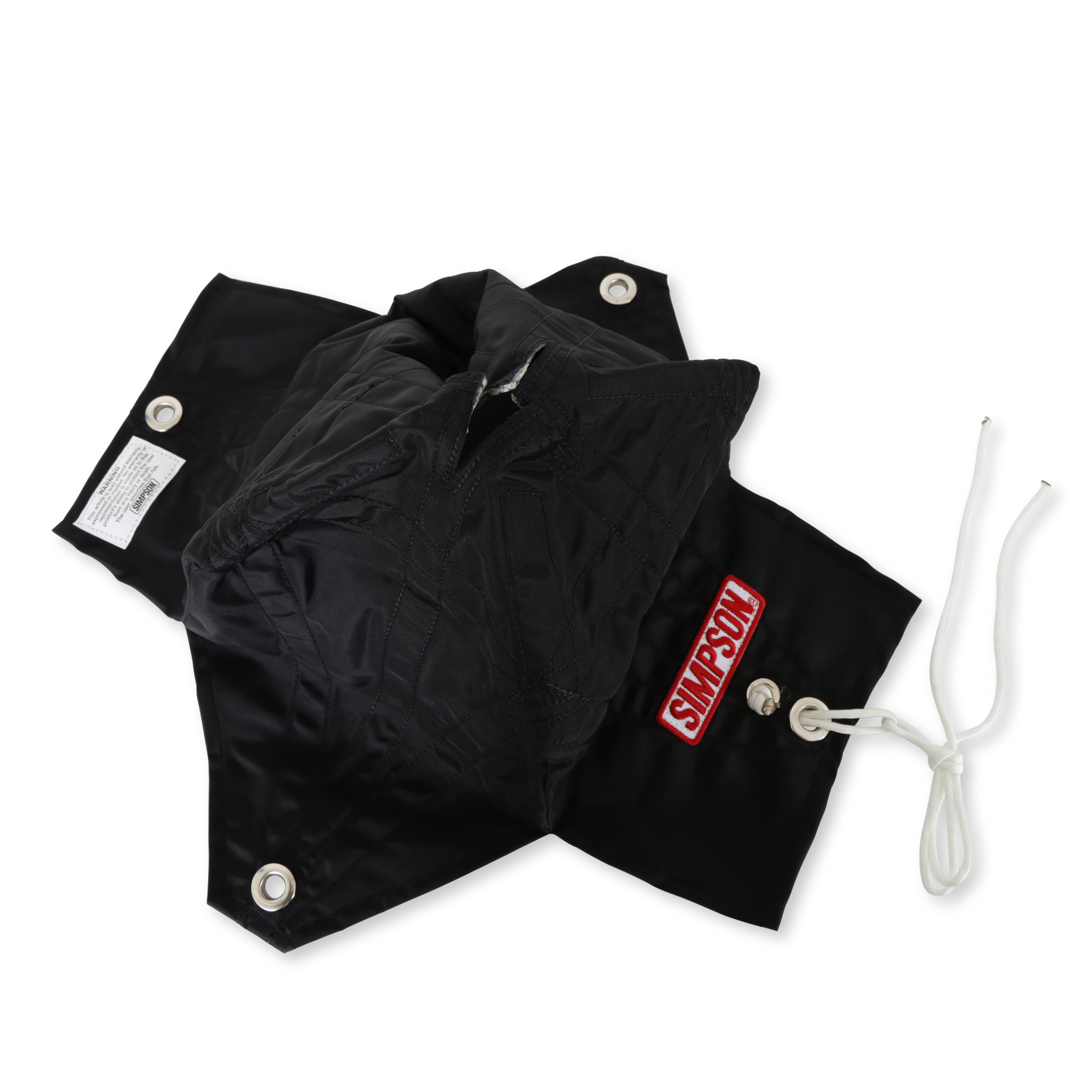 42035 Simpson Racing Black Nylon Pack 8' Air Boss
