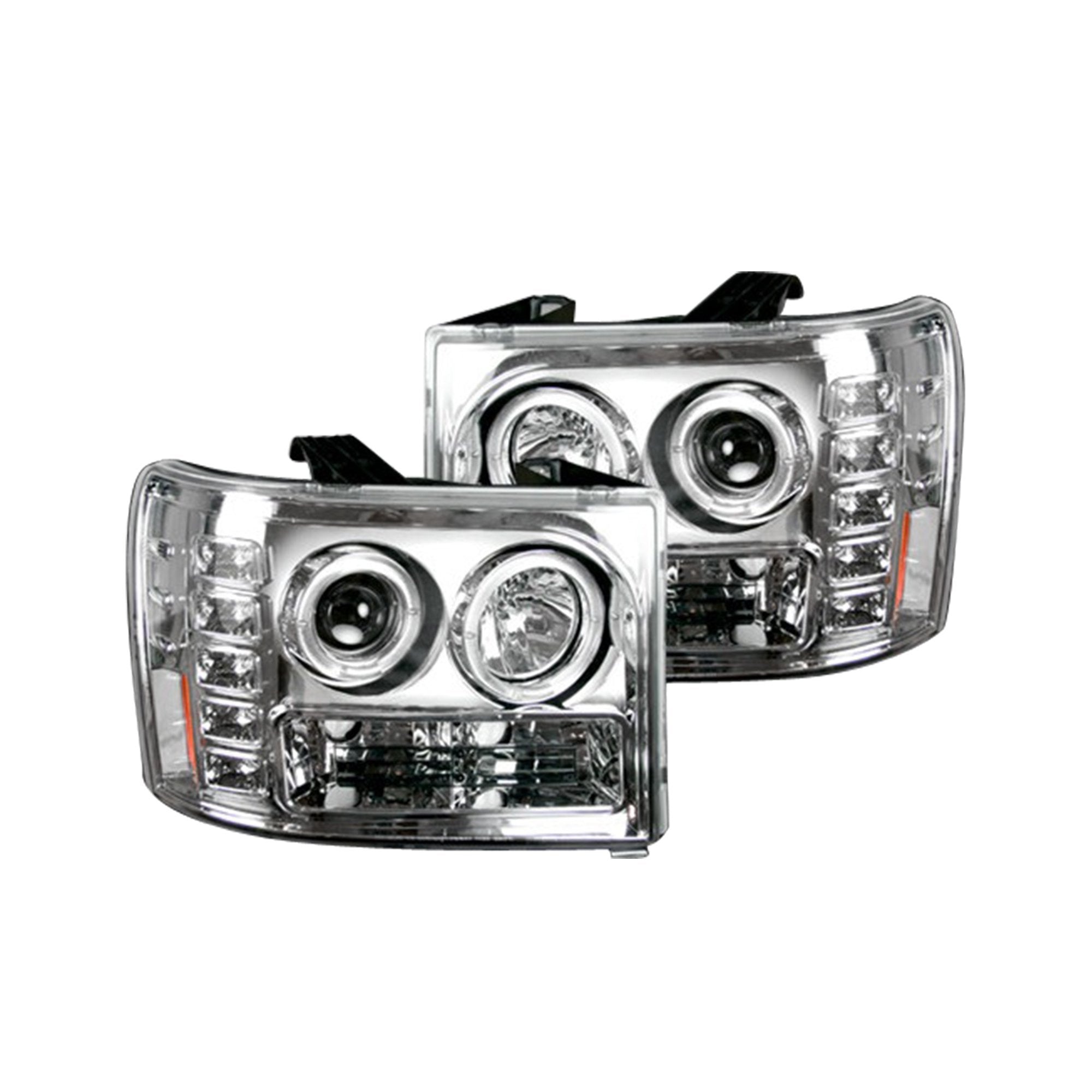 GMC Sierra 07-13 PROJECTOR HEADLIGHTS RECON Ultra High Power Smooth 264271CLC