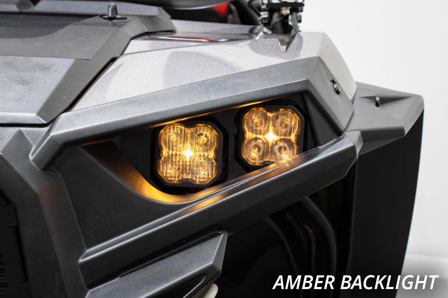 Diode Dynamics LED Headlight Kit SS3 compatible with Polaris RZR XP 2014-2023, Bracket & Wiring Harness Only