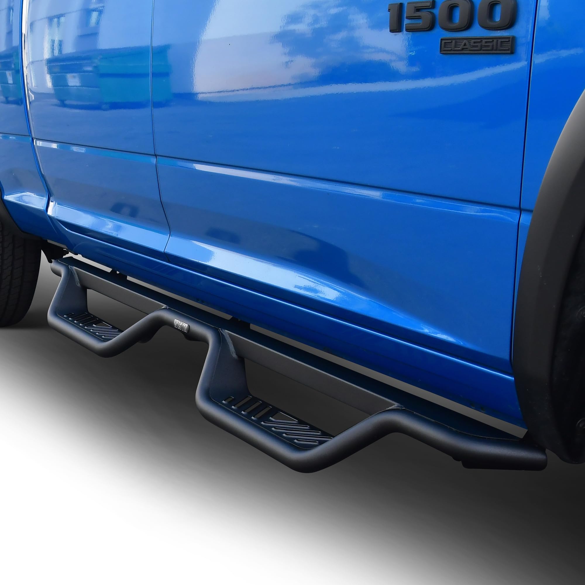 Westin Outlaw 20-13555 Drop Nerf Step Bars fits 2009-2018 Dodge Ram 1500 Quad Cab; 2019-2023 Ram 1500 Classic Quad Cab