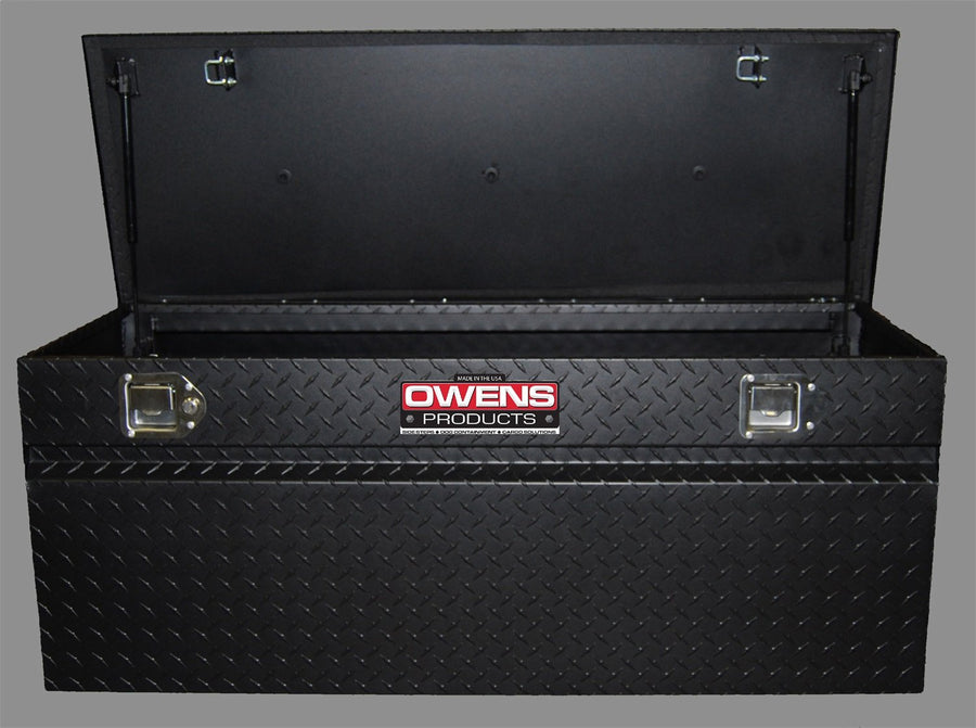 Garrison Series Truck Tool Box 44029 Utility Chest / 46.5 Inch / Diamond Tread Aluminum / Bright / Owens Products
