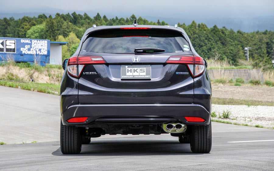 32018-AH031 HKS Exhaust System (LEGAMAX Premium VEZEL RU3 LEB-H1), 1 Pack, (N)