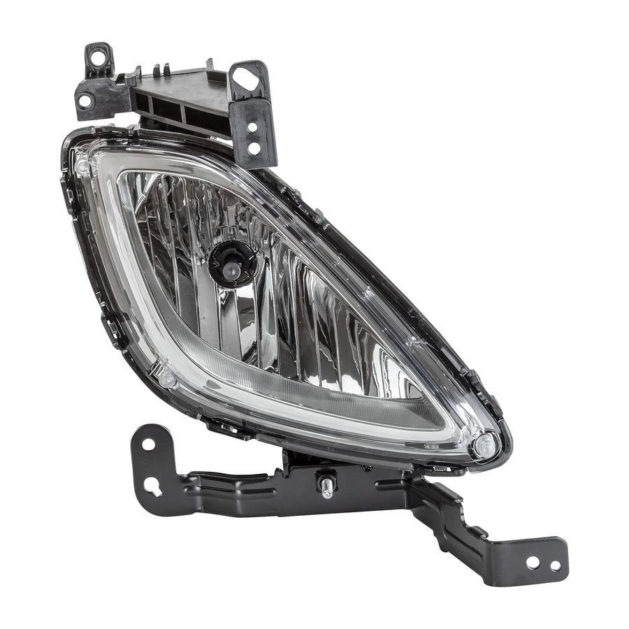 Right TYC Fog Light Assembly Compatible with 2011-2013 Hyundai Elantra