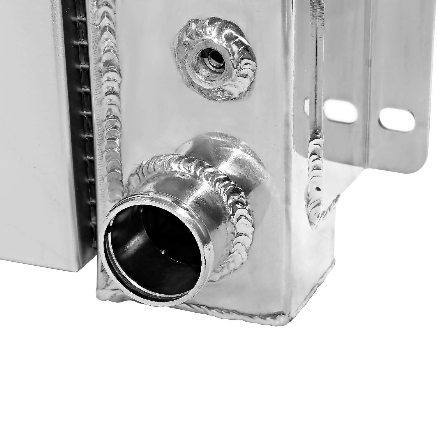 3 Row Aluminum Cooling Radiator with Fan Shroud Spec-D Tuning Compatible with 1967-1969 Chevrolet Camaro V8