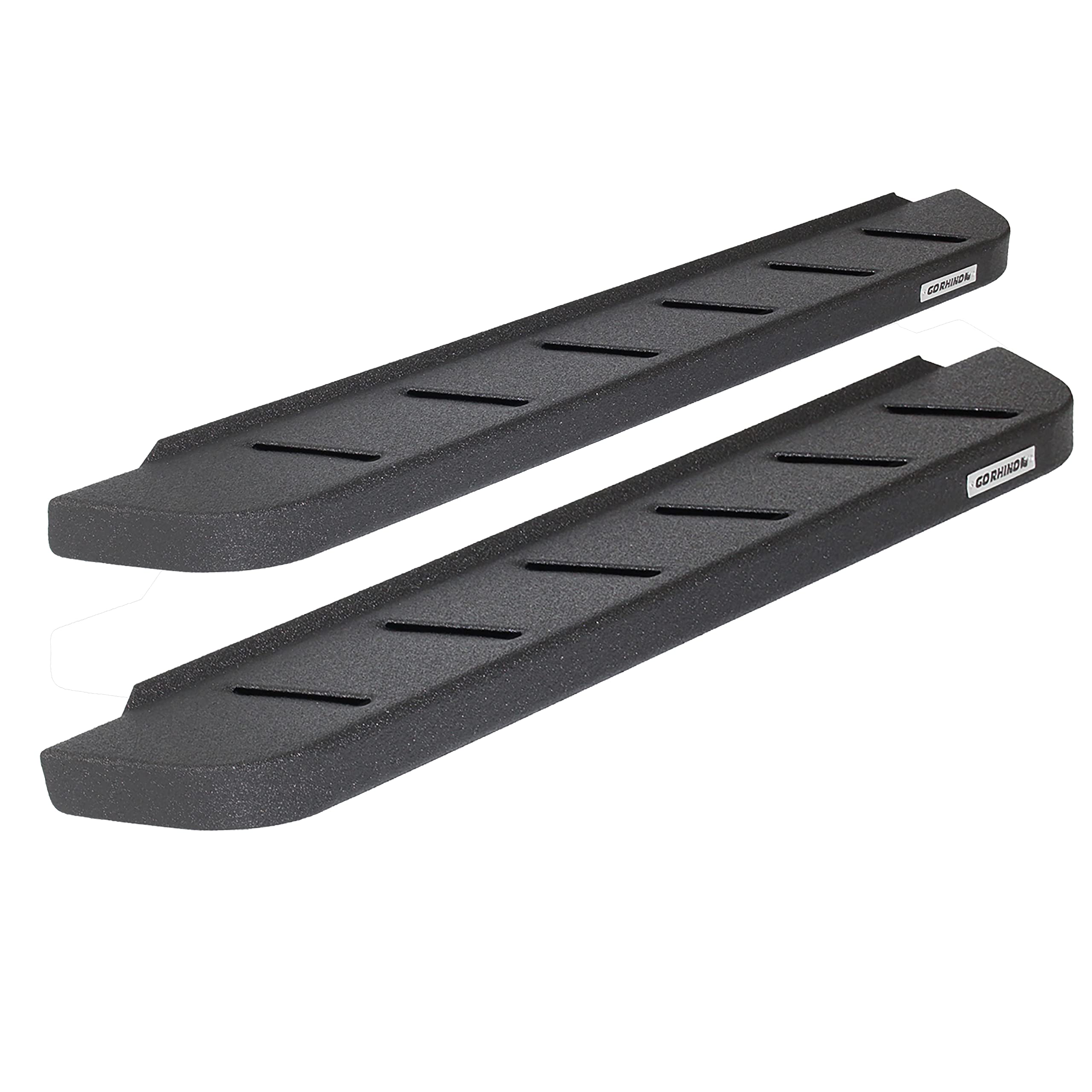 RB10 Go Rhino Running Boards | 48", Galvanized Steel, Textured Black | 630048PC