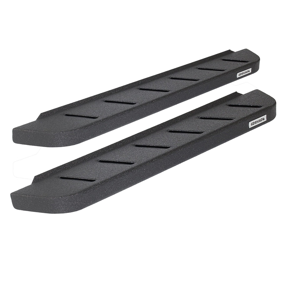 RB10 Go Rhino Running Boards | 48", Galvanized Steel, Textured Black | 630048PC