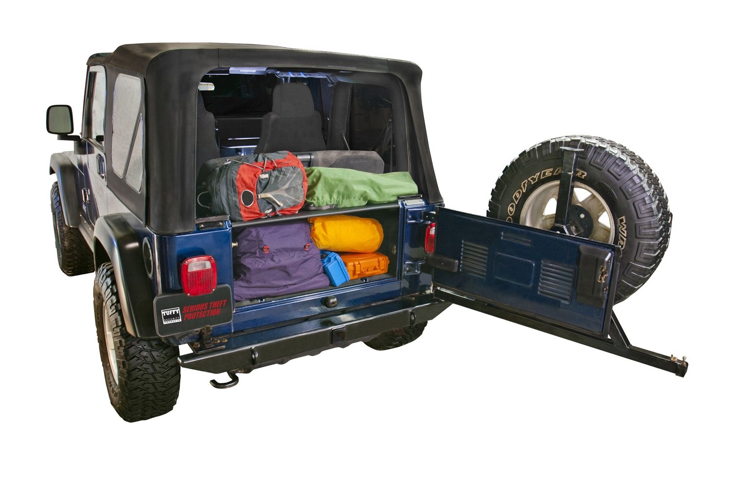 Cargo Enclosure - Tuffy Security Products | Standard for Jeep Wrangler TJ | 1997-2006