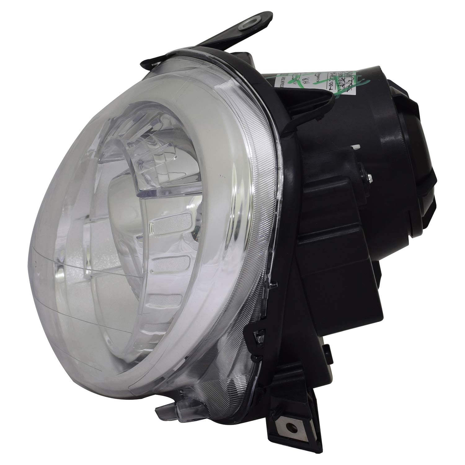 Left TYC Headlight Assembly Compatible with 2012-2019 Fiat 500
