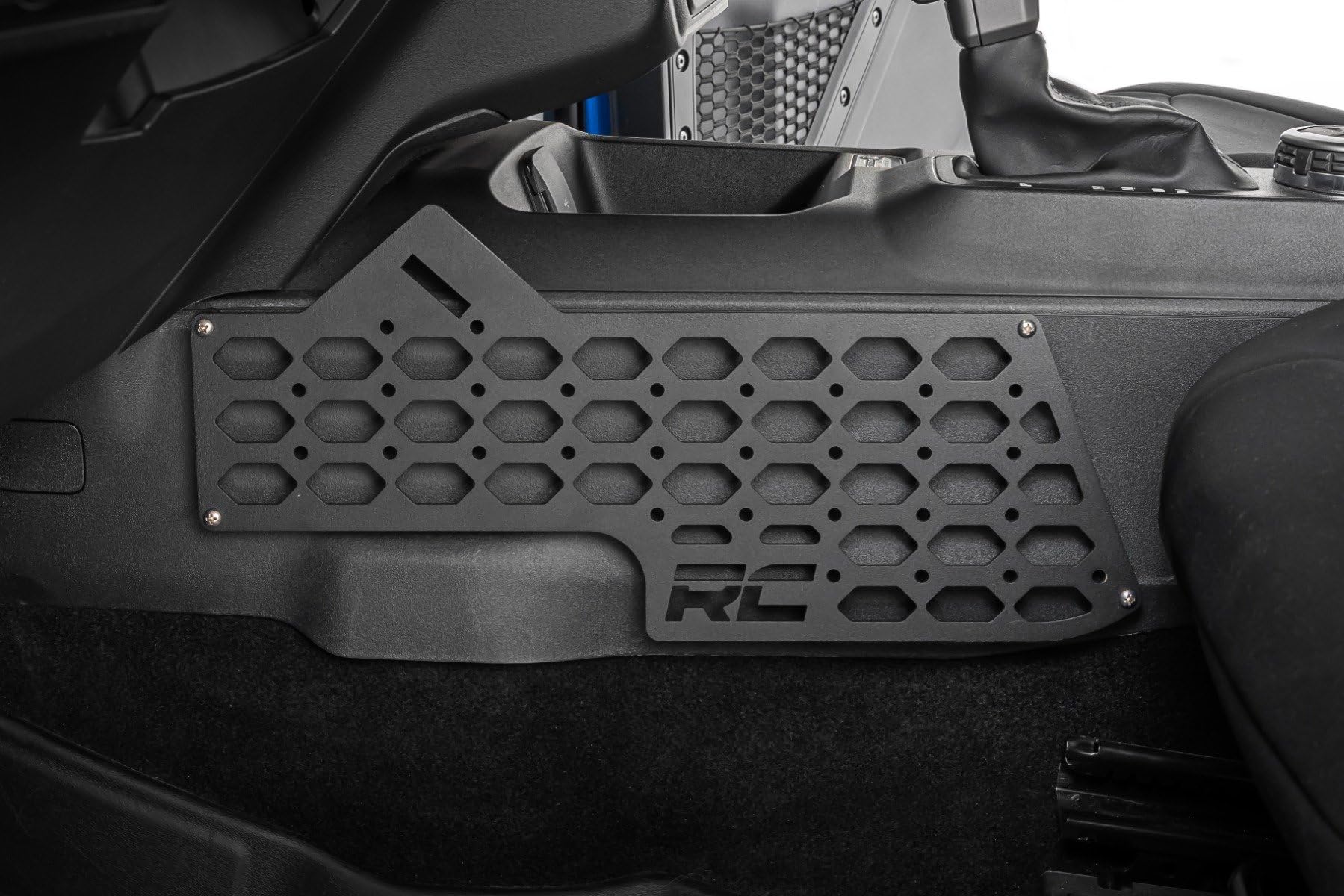 Rough Country Molle Mounting Panel Kit for Ford Bronco Center Console (2021-2025) - Durable Steel Panel for Secure Gear Storage, Easy to Install