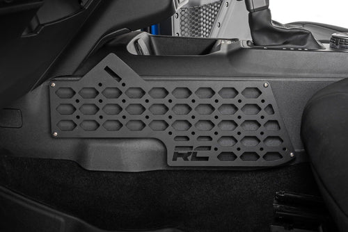 Rough Country Molle Mounting Panel Kit for Ford Bronco Center Console (2021-2025) - Durable Steel Panel for Secure Gear Storage, Easy to Install