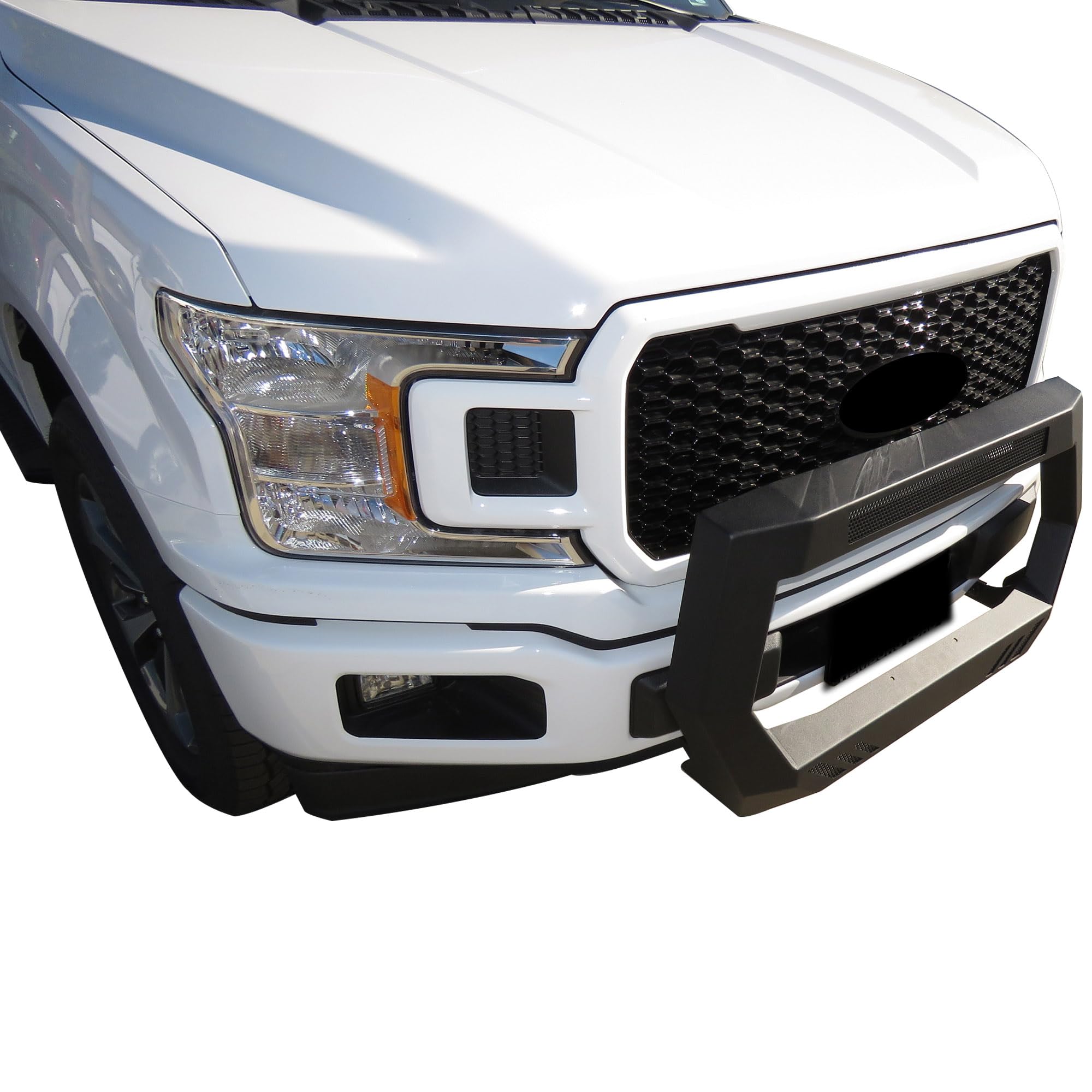 Rover Bull Bar Black Horse Matte Black Compatible with 2004-2025 Ford F-150-ROFF104