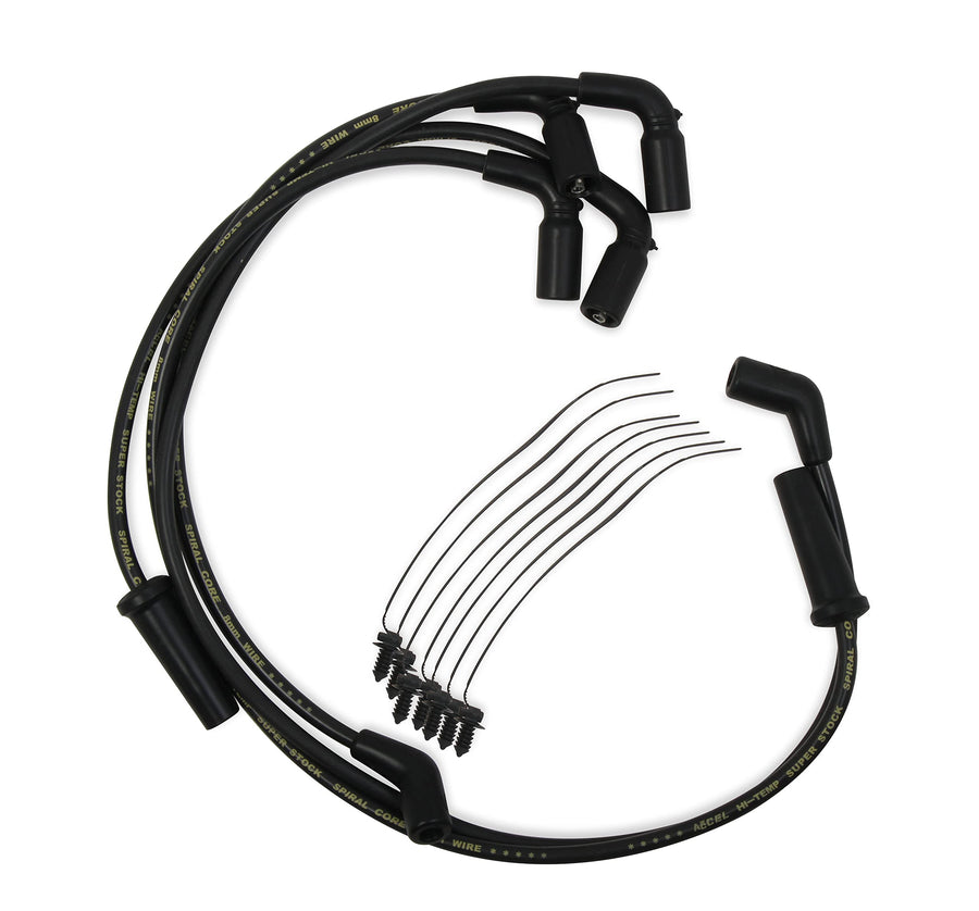 Custom Wire Set ACCEL 171116-K - 8mm - Black