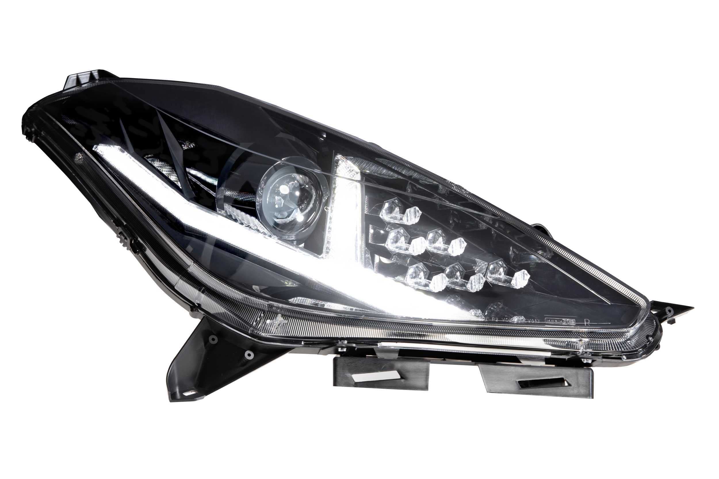 Morimoto LED XB Headlights, Plug and Play Headlight Housing Upgrade, Fits 2014-2019 Chevrolet Corvette C7, DOT Approved Assembly with Switchback Sequential Turn Signals & UV Coated Lenses (1x LF463)