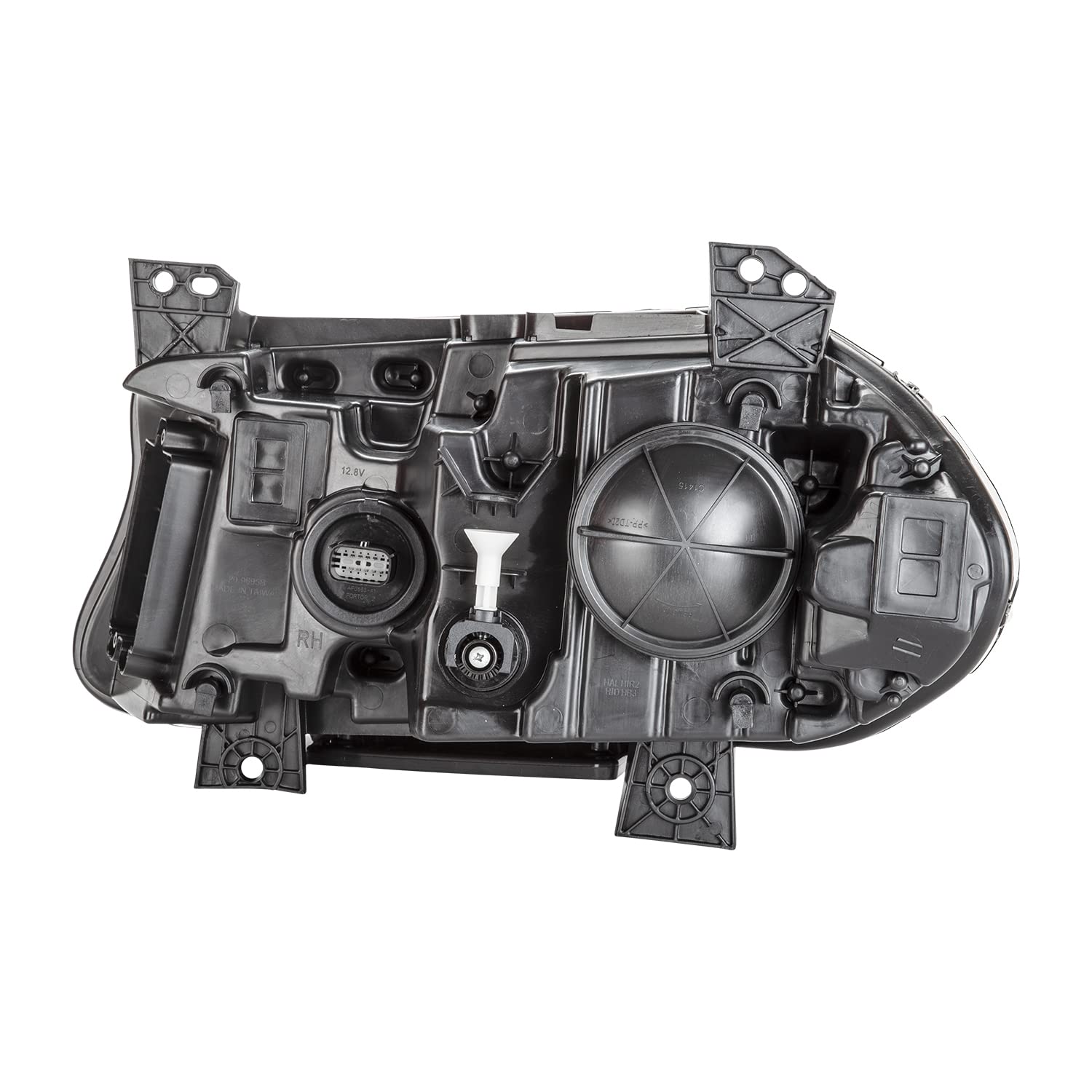Right TYC Headlight Assembly Compatible with 2016-2017 Dodge Charger