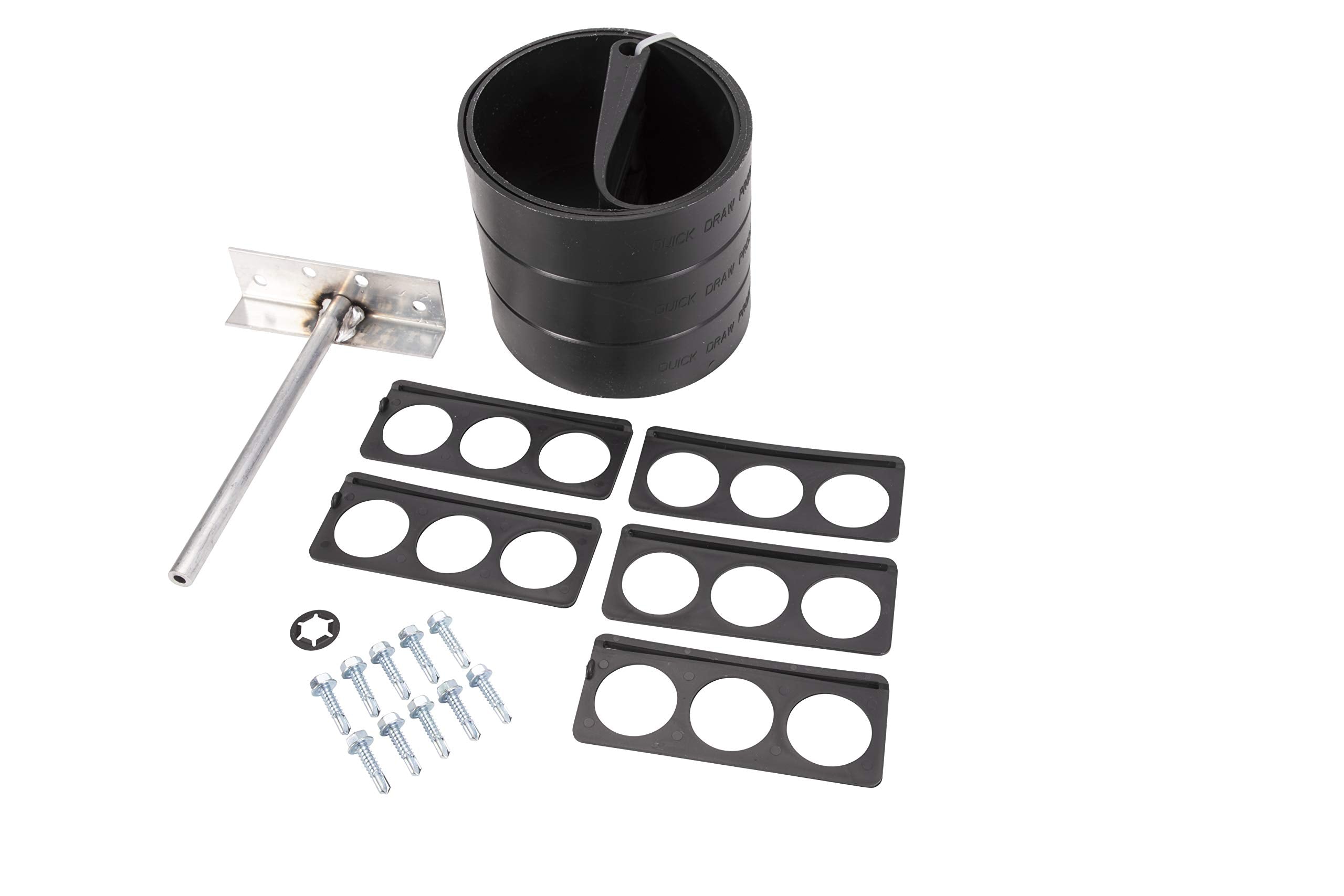 Lippert Triple Flex Guard RV Slide-Out Protection Kit with Hardware, Compatible with Any System with 1/4" Steel Rod or Swing Arm, 50-1/2" x 3-1/4" - 1346291