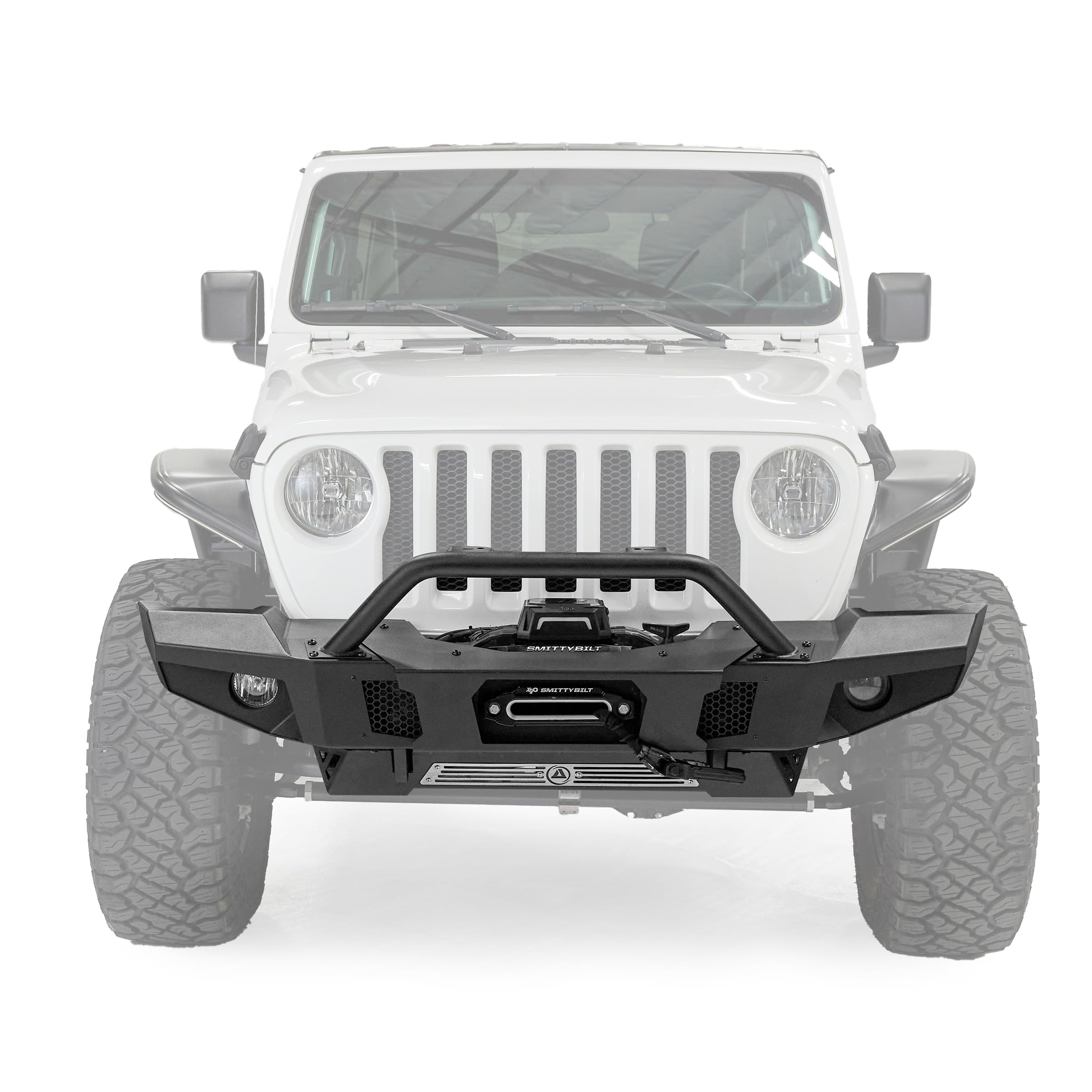 Atlas Smittybilt Front Bumper, Fits Jeep JL