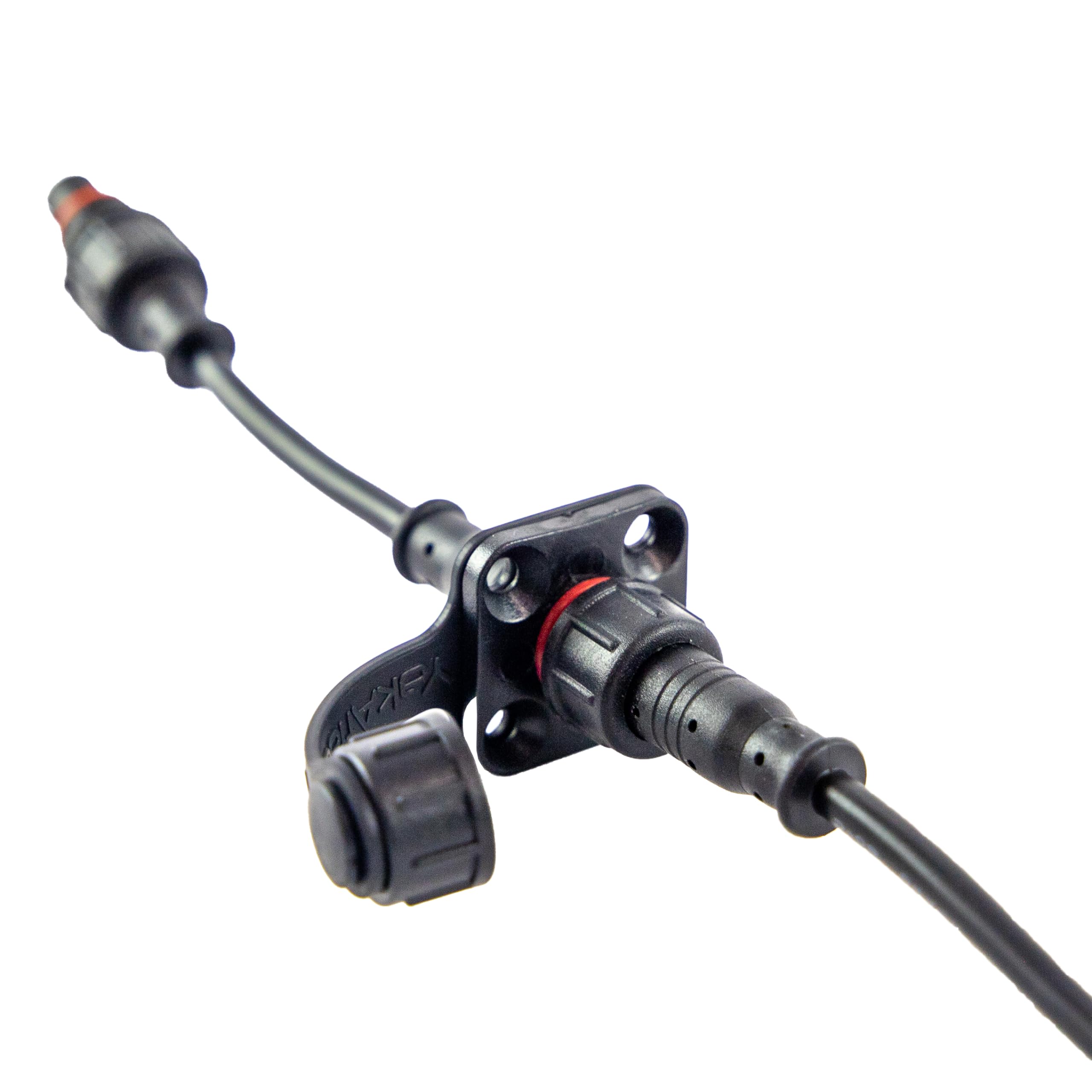 Through Hull Panel Connector YakAttack | Compatible Nocqua Lithium Batteries | 5/8" Hole | Quick Connect Port for BlackPak Pro, DryPod & Kayak Battery Boxes