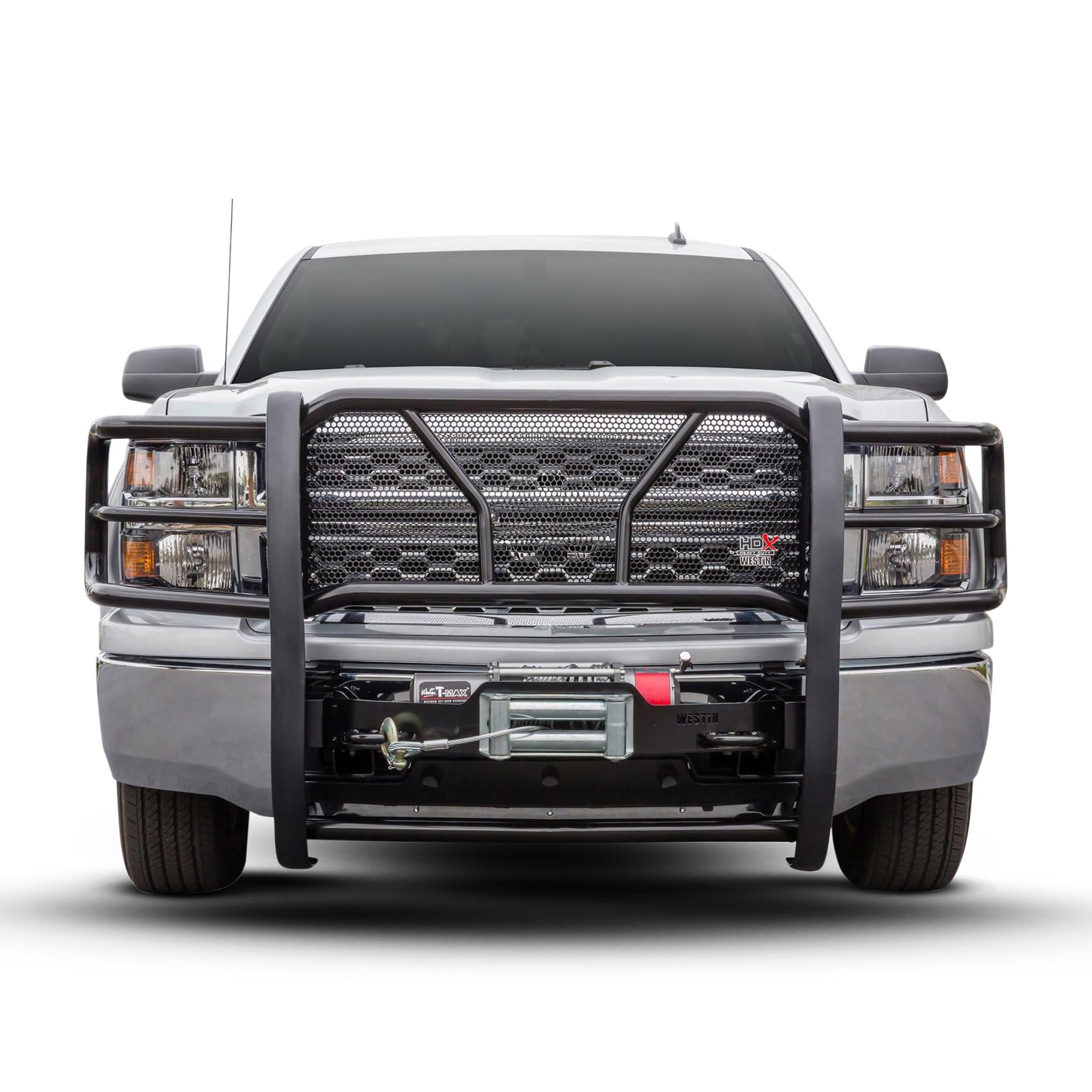 57-93685 Westin HDX 1-Piece Winch Mount Grille Guard fits 2014-2015 Silverado 1500