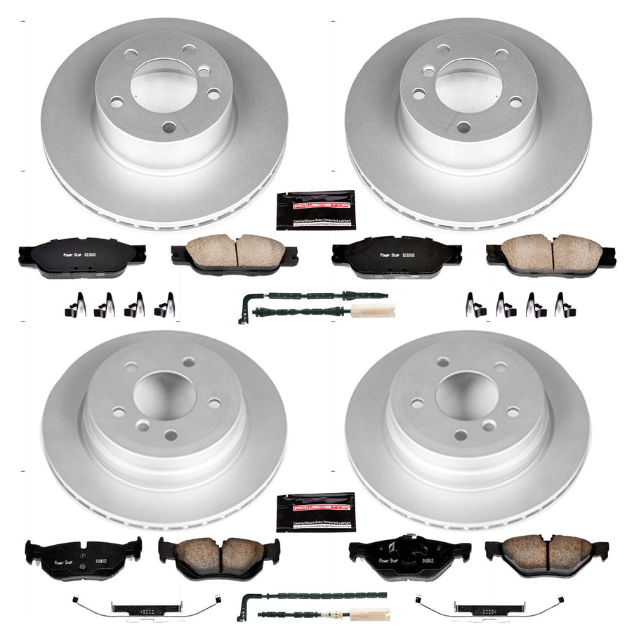 Power Stop Z23 Evolution Geomet Coated Brake Kit For BMW 328i 2007, 328xi BMW 2007 [Model Specific]