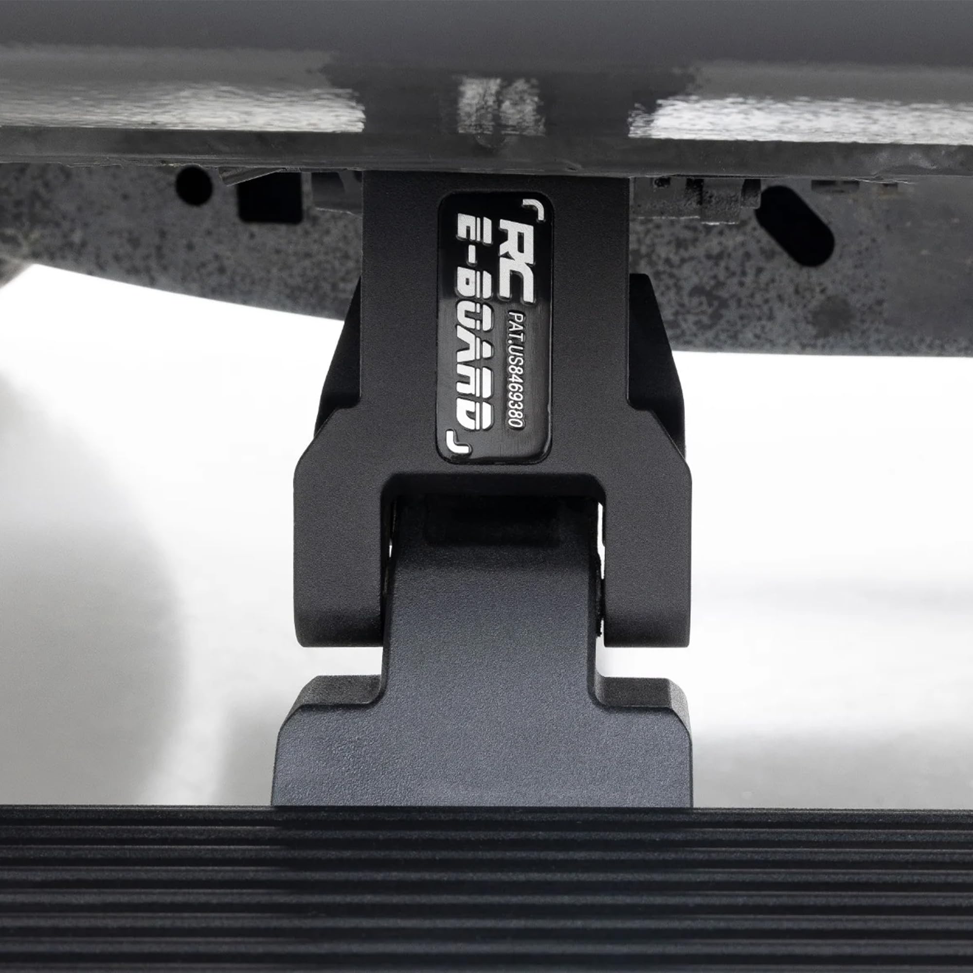 Power Running Boards Rough Country for Ram 1500 Crew Cab (2019-2026) 1500 TRX (2021-2024) - Dual-Motor Electric Retractable Side Steps with LED Truck Step Lights