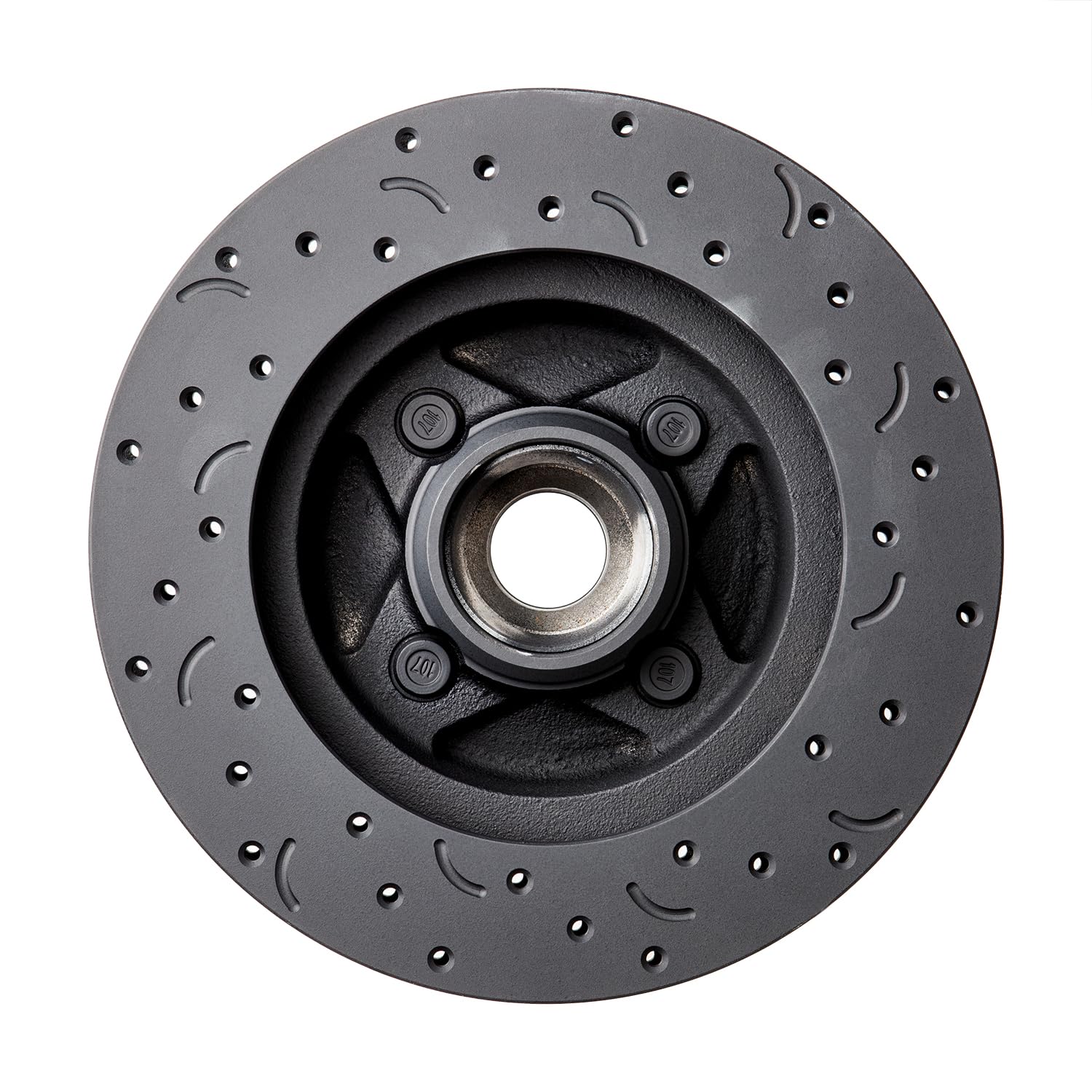 Hawk Performance Talon Rotors Cross-Drilled and Slotted HTC4011