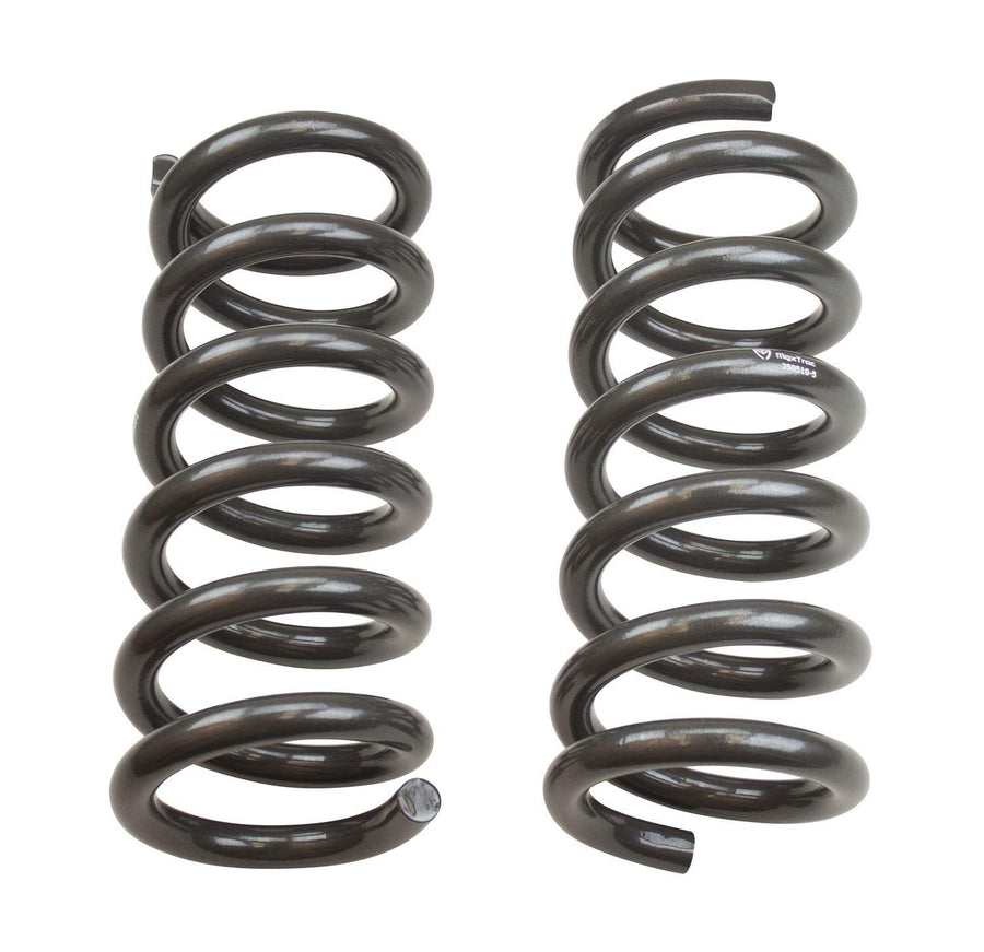 Part# 252920-6 MaxTrac SUSPENSION'S is A Pair of 2" Front LOWERING COILS Made from HOT Wound Steel & Powder Coated Grey