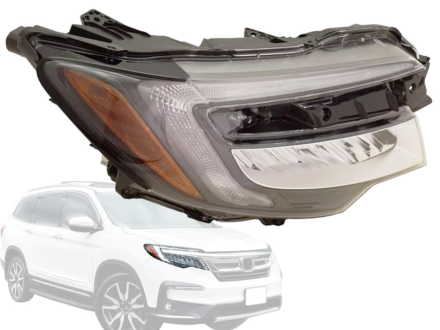 For Honda Pilot 19-21 Headlight Full LED Touring/PasSport 19-21 LED HIGH BEAM ELITE Passenger Side | DOT Certified 33100-TG7-A32 | HO2503193 ACK