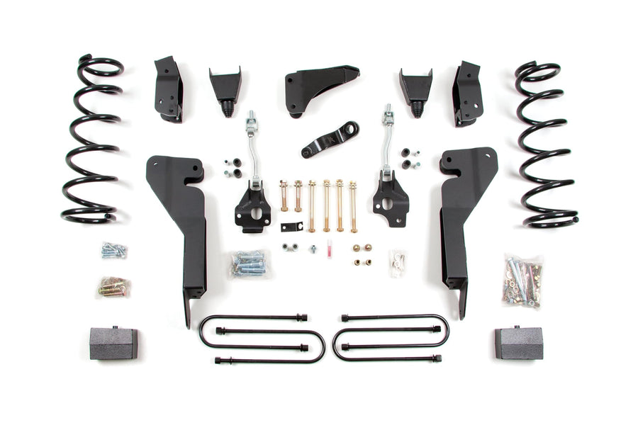 2008 Dodge Ram 2500/3500 4WD Diesel Zone Offroad ZOND32 | 6 inch Full Coil Spring Suspension Lift Kit (Front & Rear) 3.5" Rear Axle | No Shocks