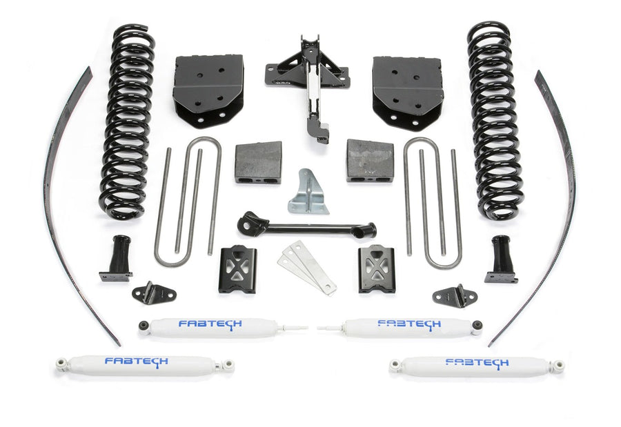 Fabtech K2039 8" Of Lift This System To Clear 37/1250r17 Tires For The Entry Level Enthusiast