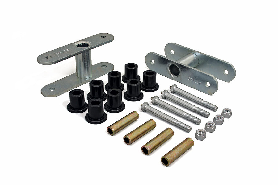 Daystar Front Super Shackle Compatible with/Replacement for 1973-1987 Chevy Blazer 2WD/4WD 1 1/2" Lift