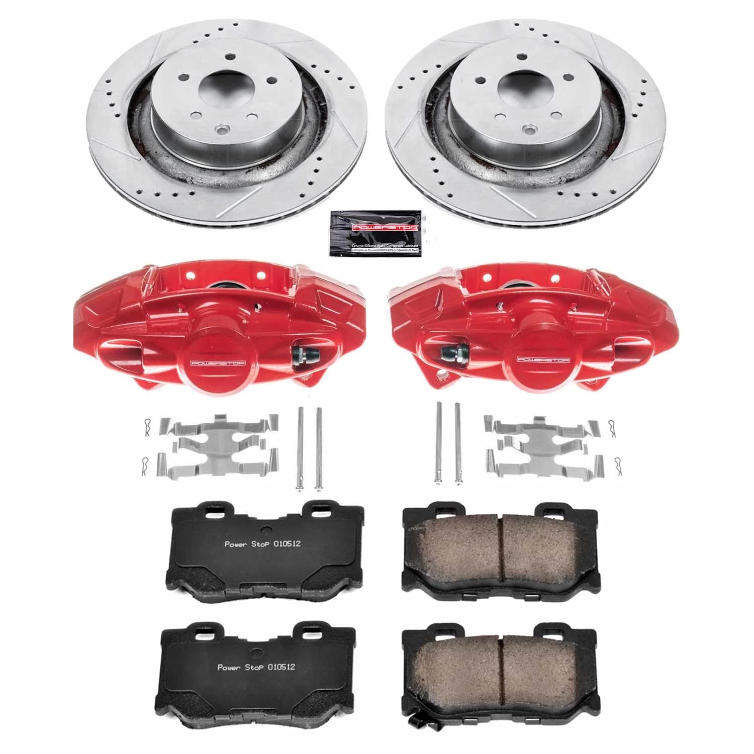 Power Stop Z23 Evolution Sport Brake Kit with Calipers For 2005-2015 Nissan Frontier | 2009-2012 Suzuki Equator [Vehicle Specific]