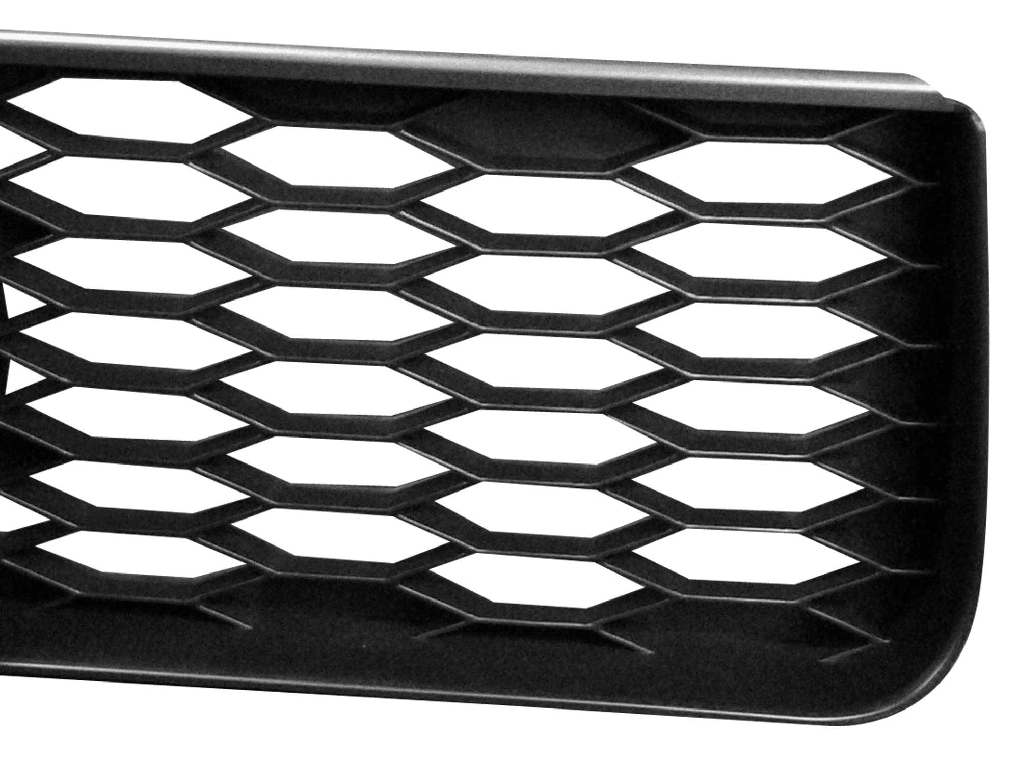 Honeycomb Mesh Front Hood Grille Armordillo USA - Gloss Black Fits 2005-2009 Ford Mustang GT