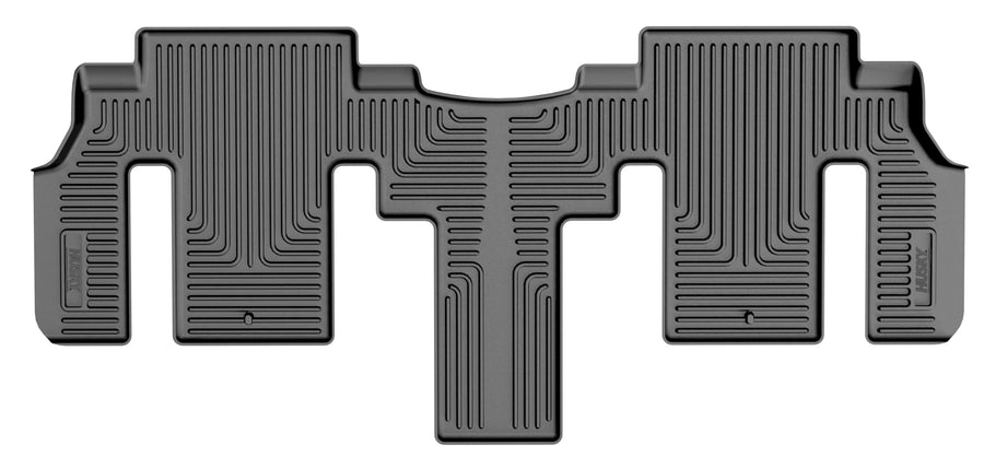 Husky Liners Floor Mats Weatherbeater | Fits 2022-2025 Kia Carnival | 2nd Row, 1-pc Black - 15031