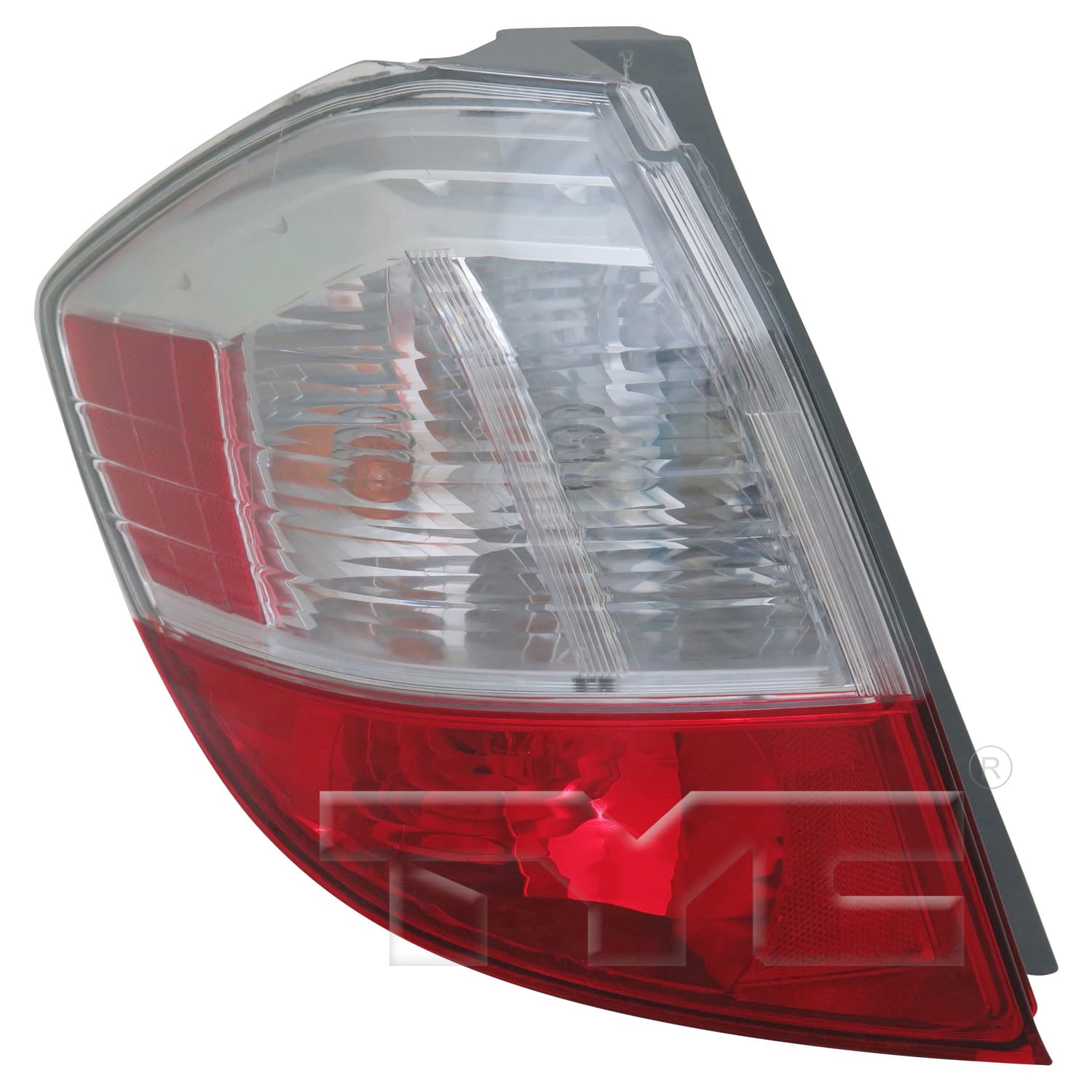 Left TYC Tail Light Assembly Compatible with 2009-2014 Honda FIT