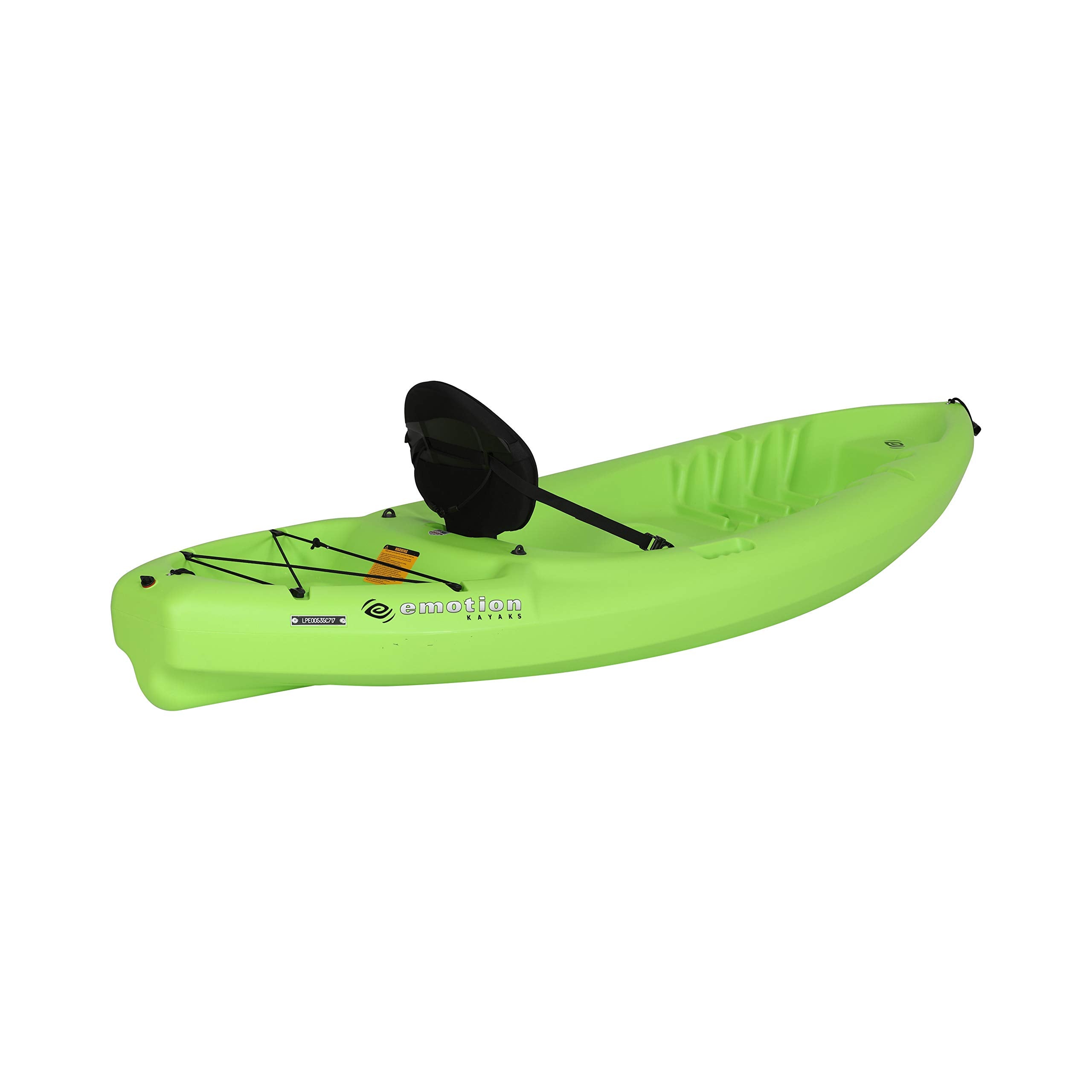 90245 Emotion Spitfire Sit-On-Top 8 Foot Kayak, Green
