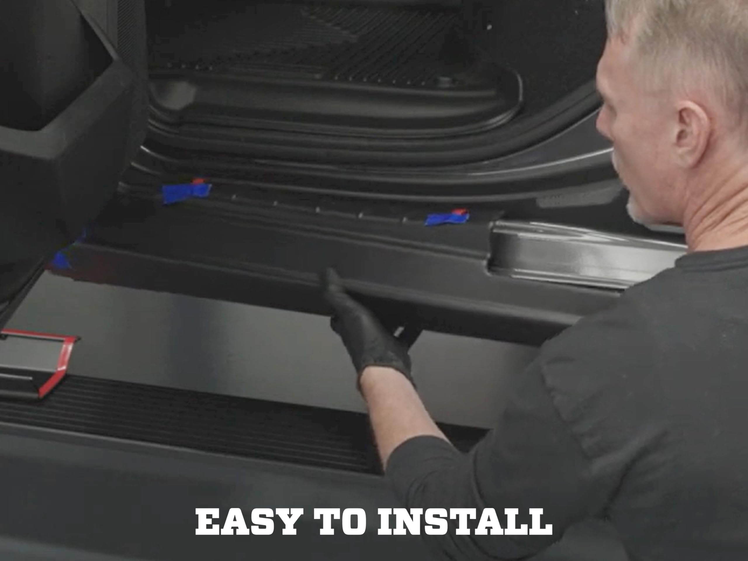 Husky Liners Rocker Panel Trail Armor | Fits 2019-2023 Ford Ranger, Supercrew Cab, 4 pcs. | Black - 2874099
