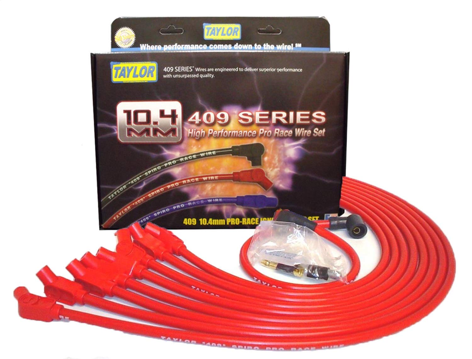 Taylor Cable Spiro-Wound Core 79231 Spark Plug Wire Set, 1 Pack