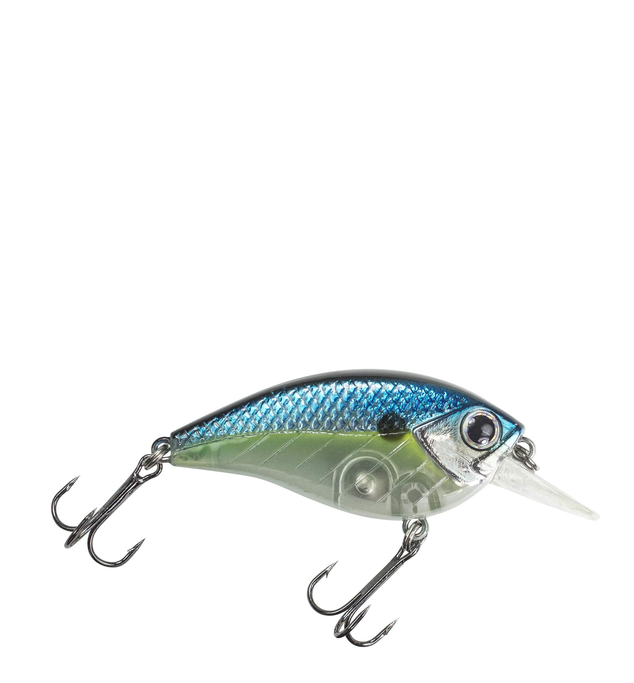 Impact Jolt Lunkerhunt | Crankbait, Deep Diving Hard Bait Fishing Lure | Flat Sided Square Bill, Clear Water, Fresh Water Lure for Bass Fishing, Trout and Spike, Crappie