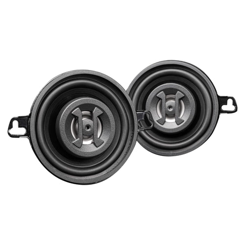 Hifonics Zeus 3.5 Inch ZS35CX 2 Way 125W Car Audio Coaxial Speakers with Mylar Dome Tweeter and Alpha Cellulose Poly Woofers, Pair