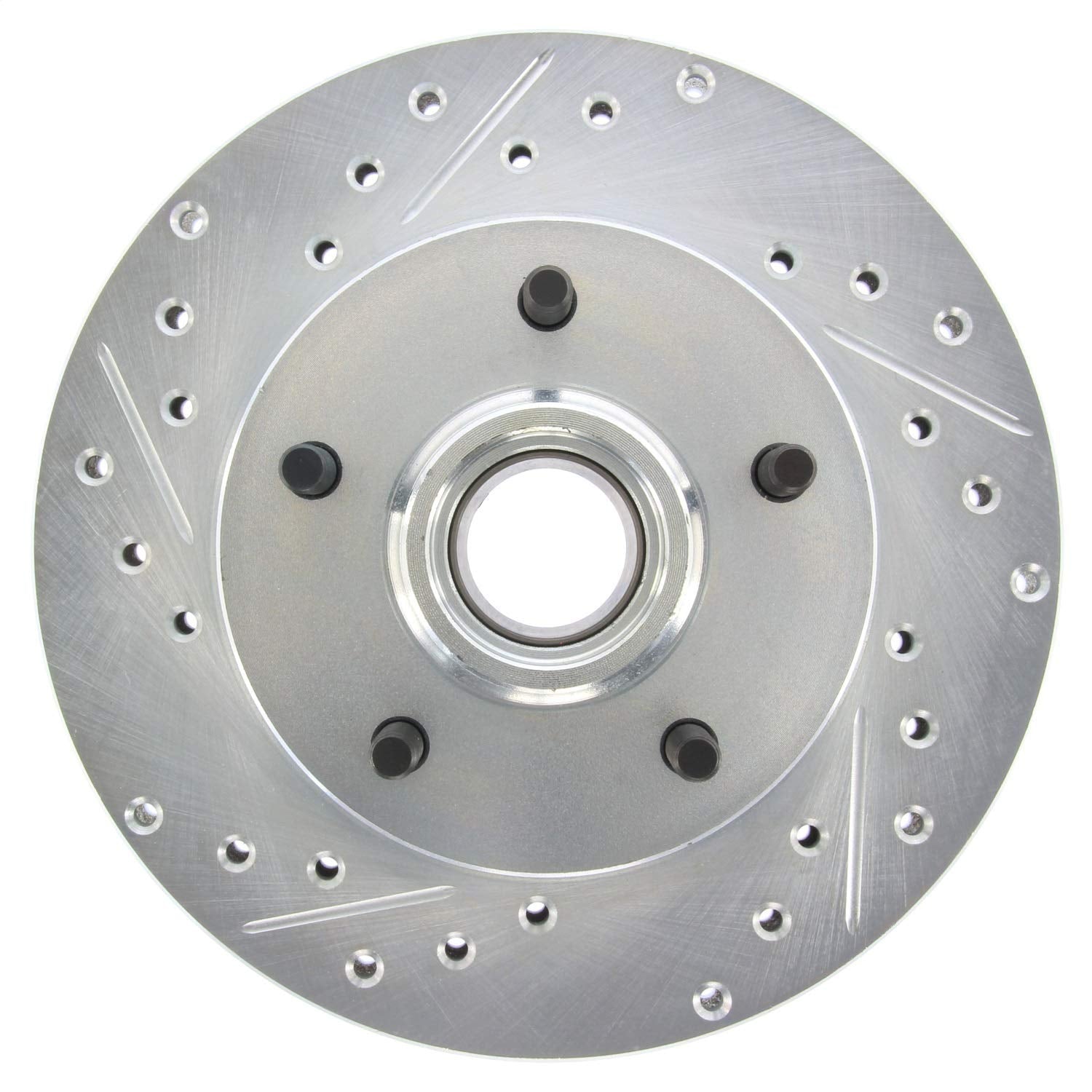 StopTech 227.62013R Brake Rotor Select Sport Drilled and Slotted; Front Right