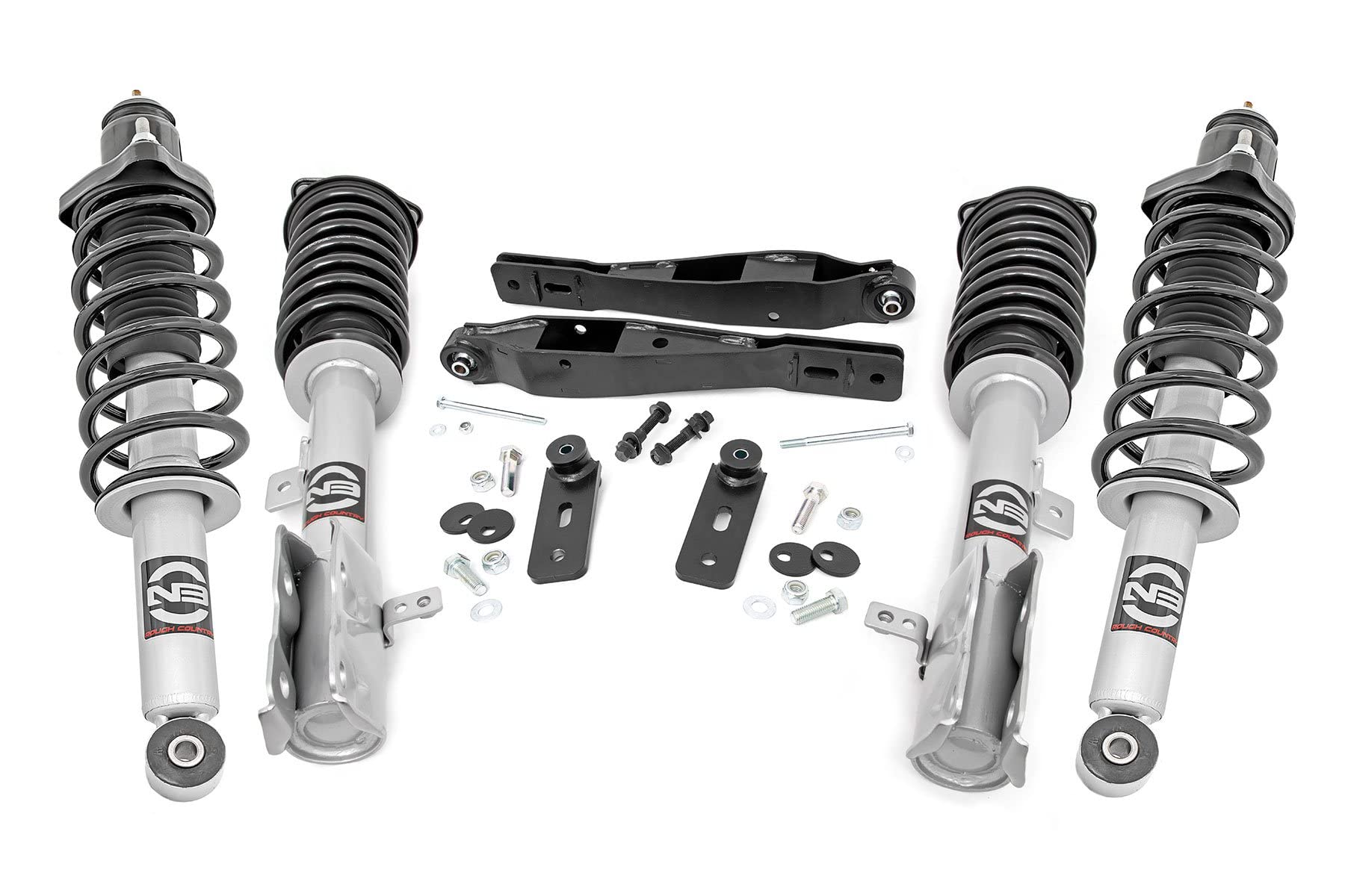 2" Rough Country N3 Strut Lift Kit for 2010-2017 Jeep Patriot 4WD - 66532