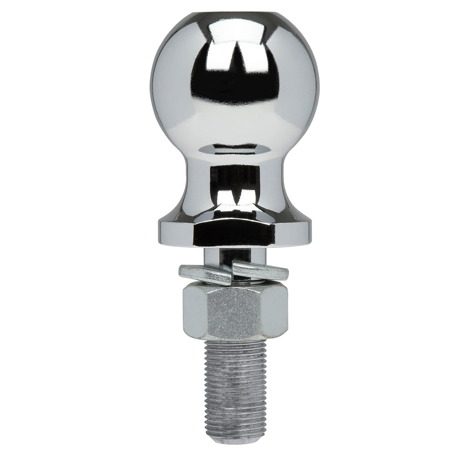 3,500 lb. Class 2 2 in. Ball Diameter, 3/4 in. Shank Diameter, 2-3/8 in. Shank Length Chrome Trailer Hitch Ball