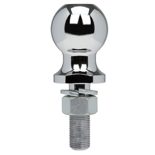 3,500 lb. Class 2 2 in. Ball Diameter, 3/4 in. Shank Diameter, 2-3/8 in. Shank Length Chrome Trailer Hitch Ball