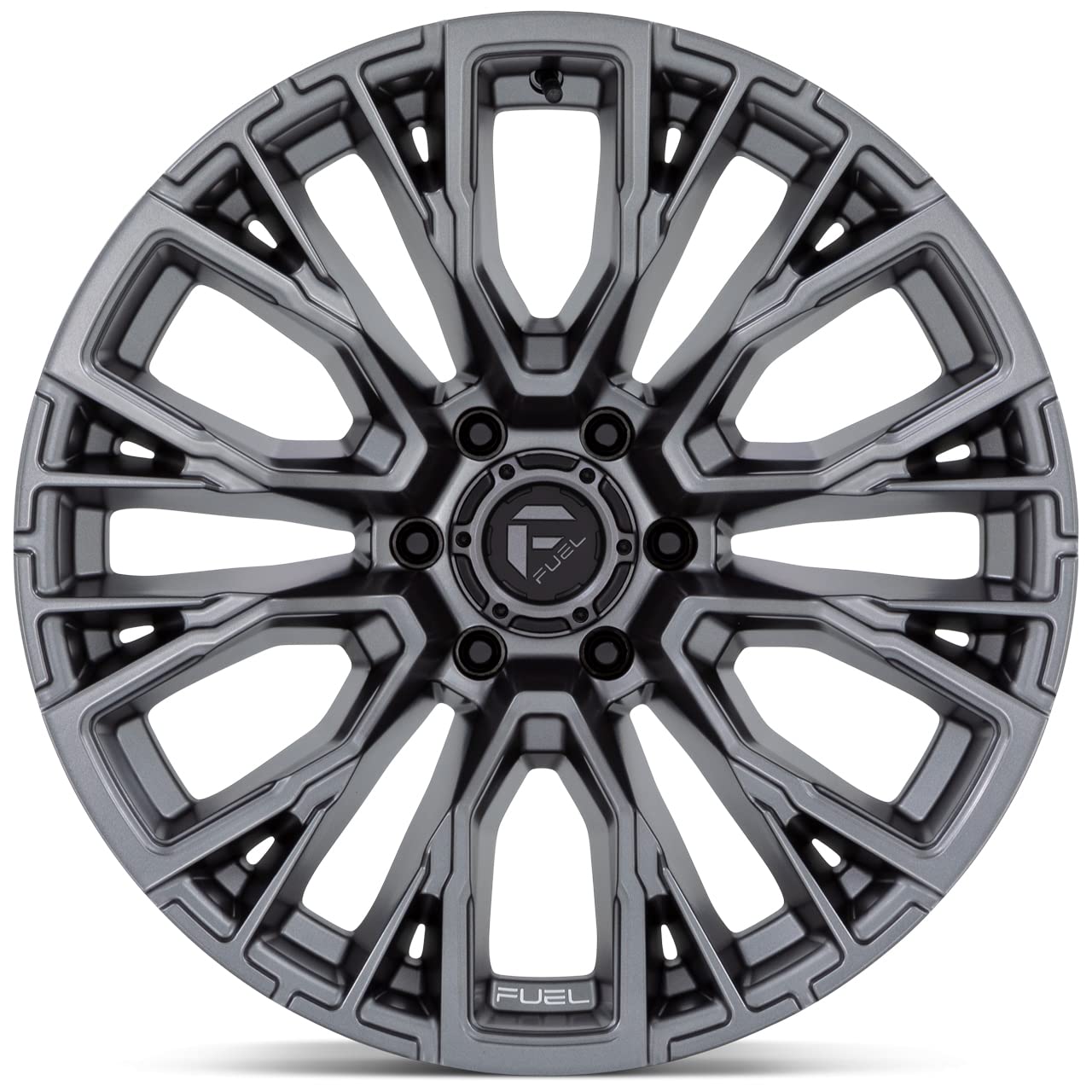 D848 REBAR FUEL OFF-ROAD 17X9, 6X135, 5.04, 1mm MATTE GUNMETAL - D84817908950
