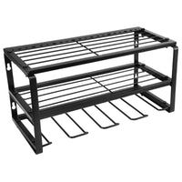 Power Tool Performance Tool W7701 Organizer Wall Mount - Hand Tool Storage Racks, Utility Racks, Drill Holder & More - 3 Tier Sturdy Iron 16" Cordless Tool Organizers