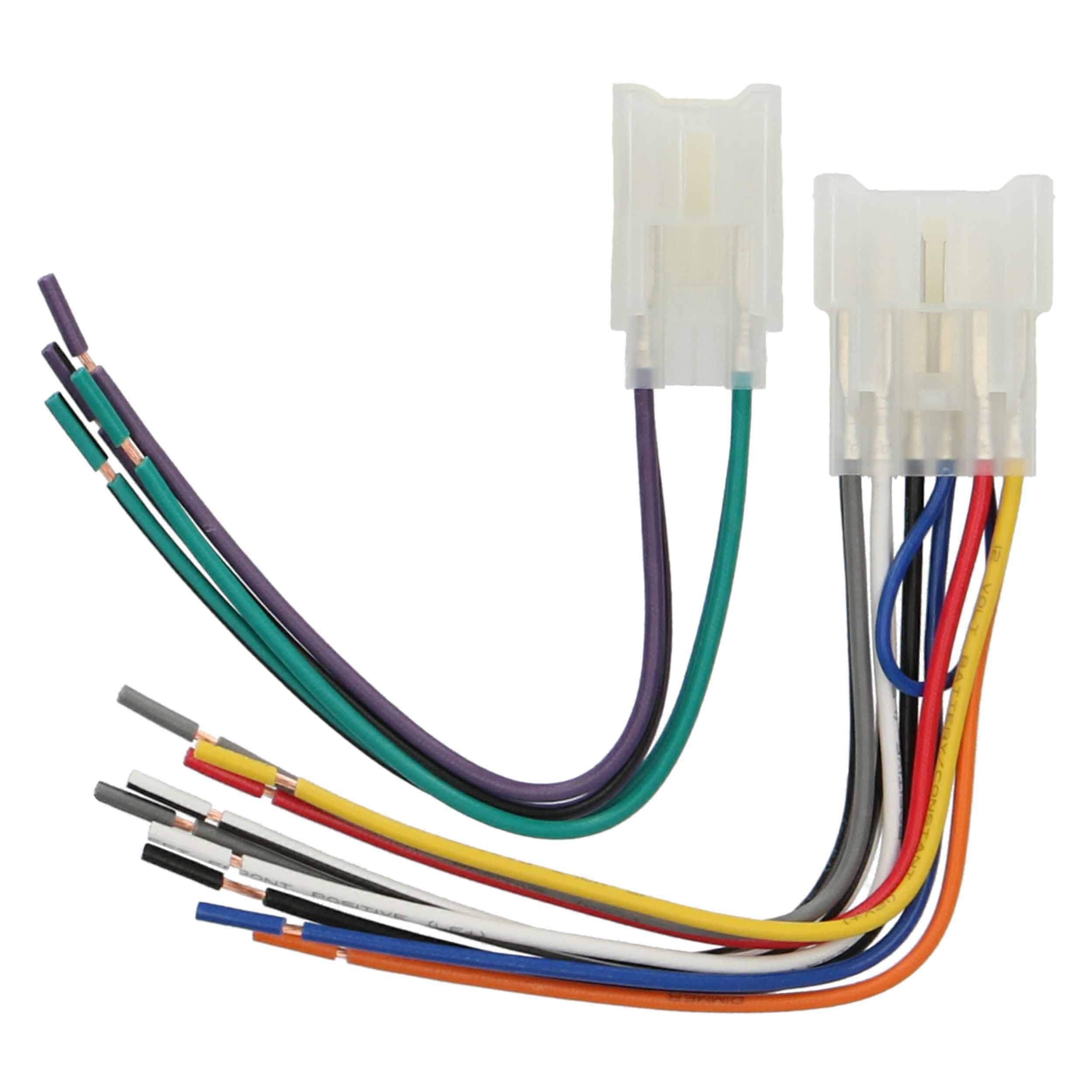 Metra 70-1761 Wiring Harness Radio Fits Select 1987-UP Toyota Vehicles Power + 4 Speaker (Packaging May Vary)