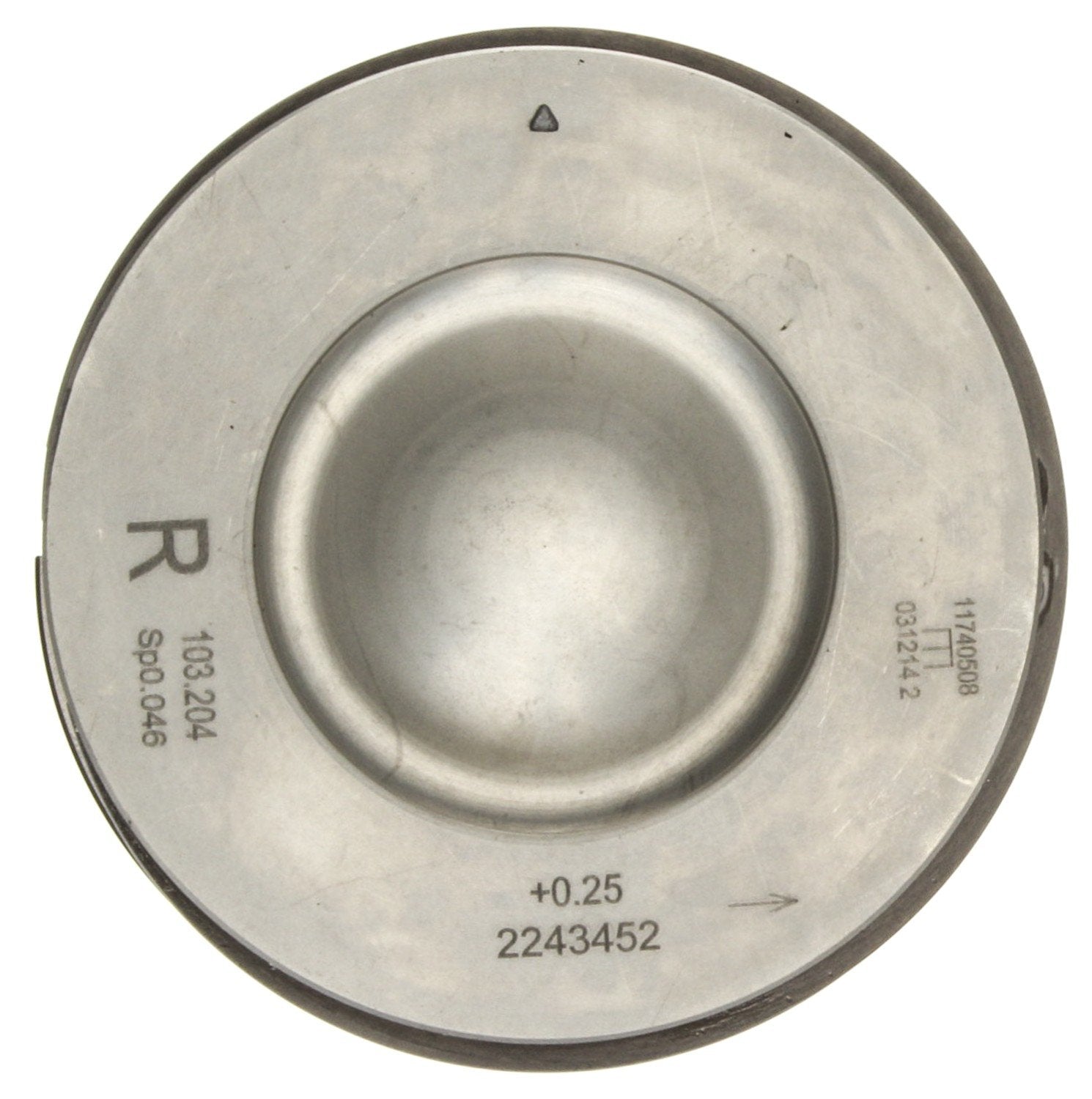 MAHLE Original 224-3452WR Right Bank Piston Chevrolet/GMC 6.6L Duramax LB7 & LLY (Standard, Includes Rings), 1 Pack