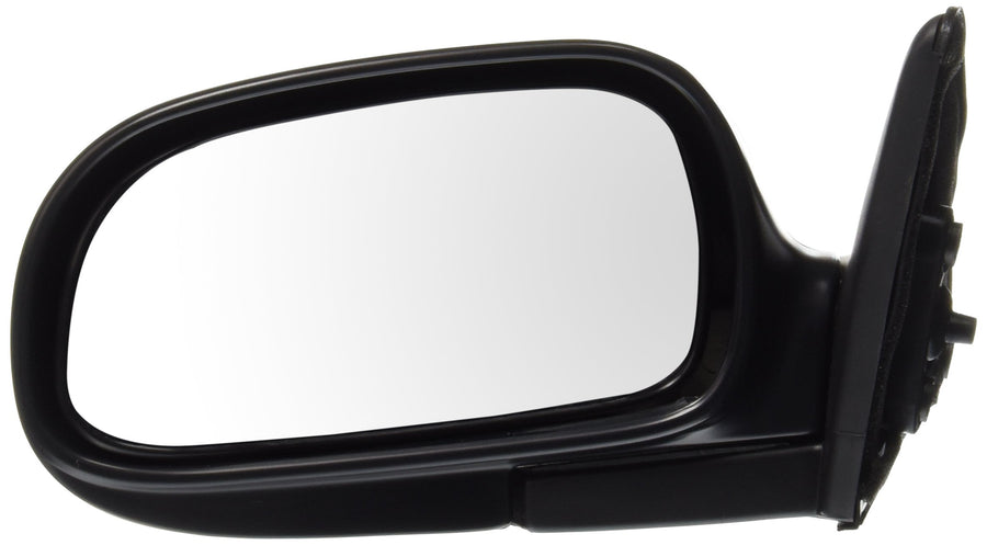 Driver Side Fit Mirror for Toyota Corolla Sedan Standard, Toyota Corolla Wagon Standard, Black, Foldaway, Manual