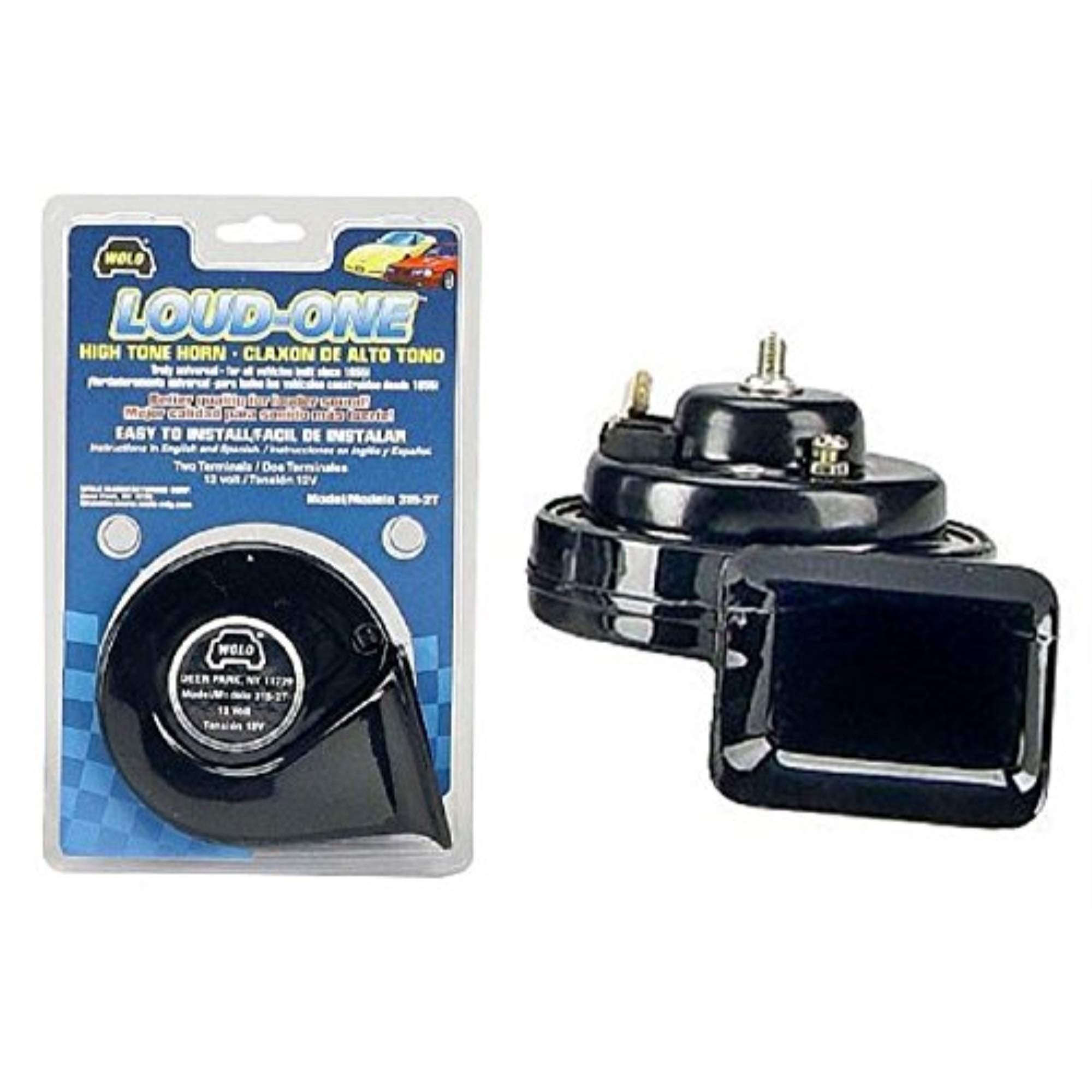 Loud One Wolo Horn - 12 Volt, High Tone (315-2T)