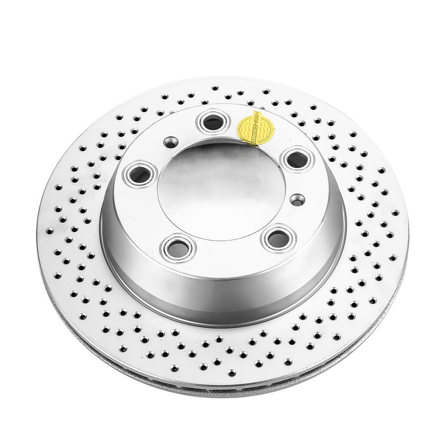 Power Stop EBR1079EVC Genuine Geomet Coated Rear Brake Rotor For Porsche 718 Boxster, Porsche 718 Cayman, Porsche Boxster, Porsche Cayman, Porsche Cayman [Model Specific]